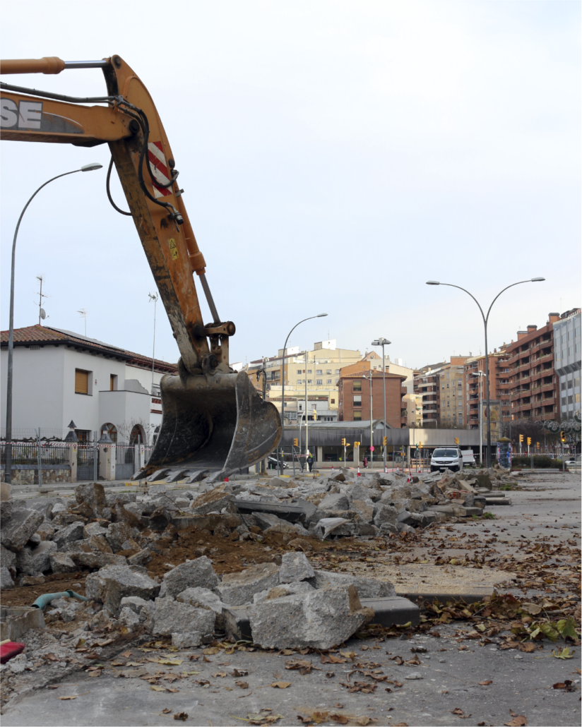 Inicio de obras de renaturalización de la Avenida Doctor Fleming