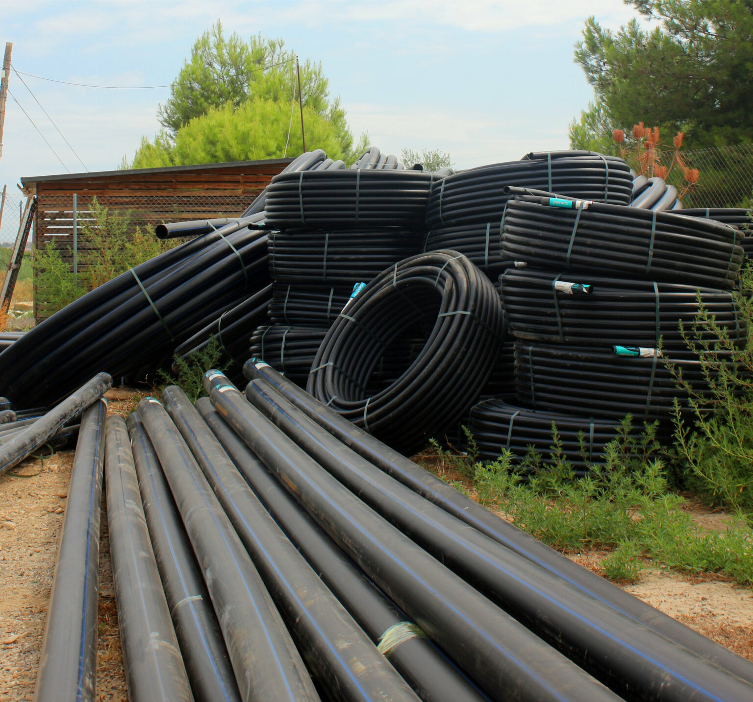 Renovación de la red de agua en Soses